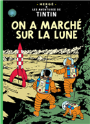 Tintin - On a marché sur la Lune (BD)