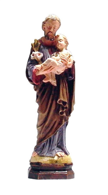 Statue de saint Joseph - polychrome