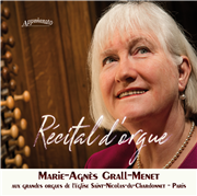 Récital d'Orgue - Marie-Agnès Grall-Menet (CD)