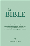 La Bible (Intégrale verte) - Traduction du chanoine Crampon