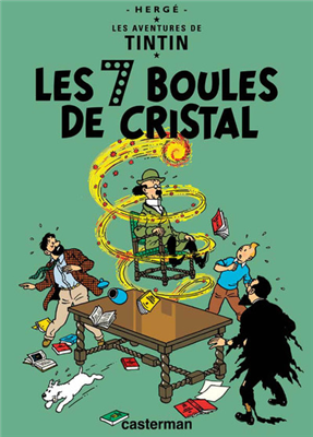 Tintin - Les sept boules de cristal (BD)