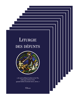 Liturgie des défunts (Lot de 10 carnets)