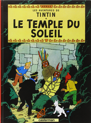 Tintin - Le temple du soleil (BD)